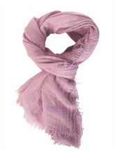 Load image into Gallery viewer, Boho Organic Cotton Scarf (12 Colors)
