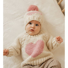 Load image into Gallery viewer, Sweetheart Crew Neck Baby Sweater
