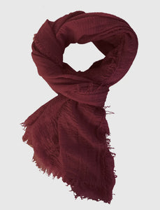 Boho Organic Cotton Scarf (12 Colors)