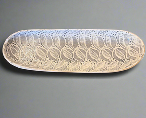 Terrafirma Large Canape Serving Plate, Large (Cobalt)