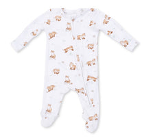 Load image into Gallery viewer, Little Explorer Fox 2-Way Zipper Footie
