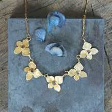 Load image into Gallery viewer, Emilie Shapiro Hydrangea Necklace
