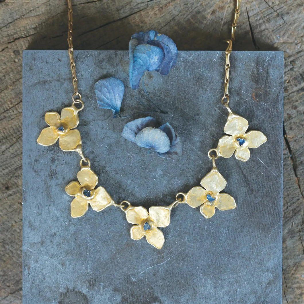 Emilie Shapiro Hydrangea Necklace