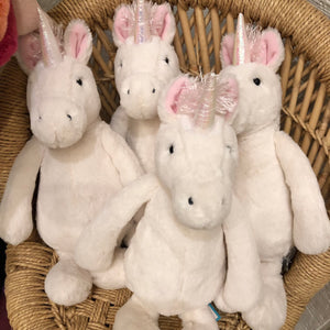 Jellycat Bashful Unicorn, Medium