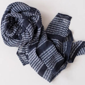 Hand Block Printed Scarves, 8 Colors