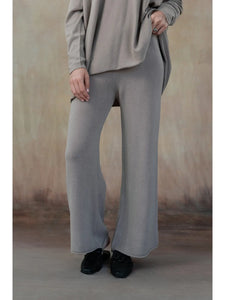 Cleo Knit Pants (Espresso, Taupe, Grey Heather)