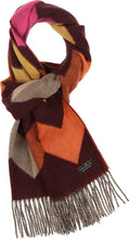 Load image into Gallery viewer, Zig Zag Cashmink Scarf
