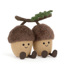 Load image into Gallery viewer, Jellycat Amuseables Ort &amp; Turn Acorns
