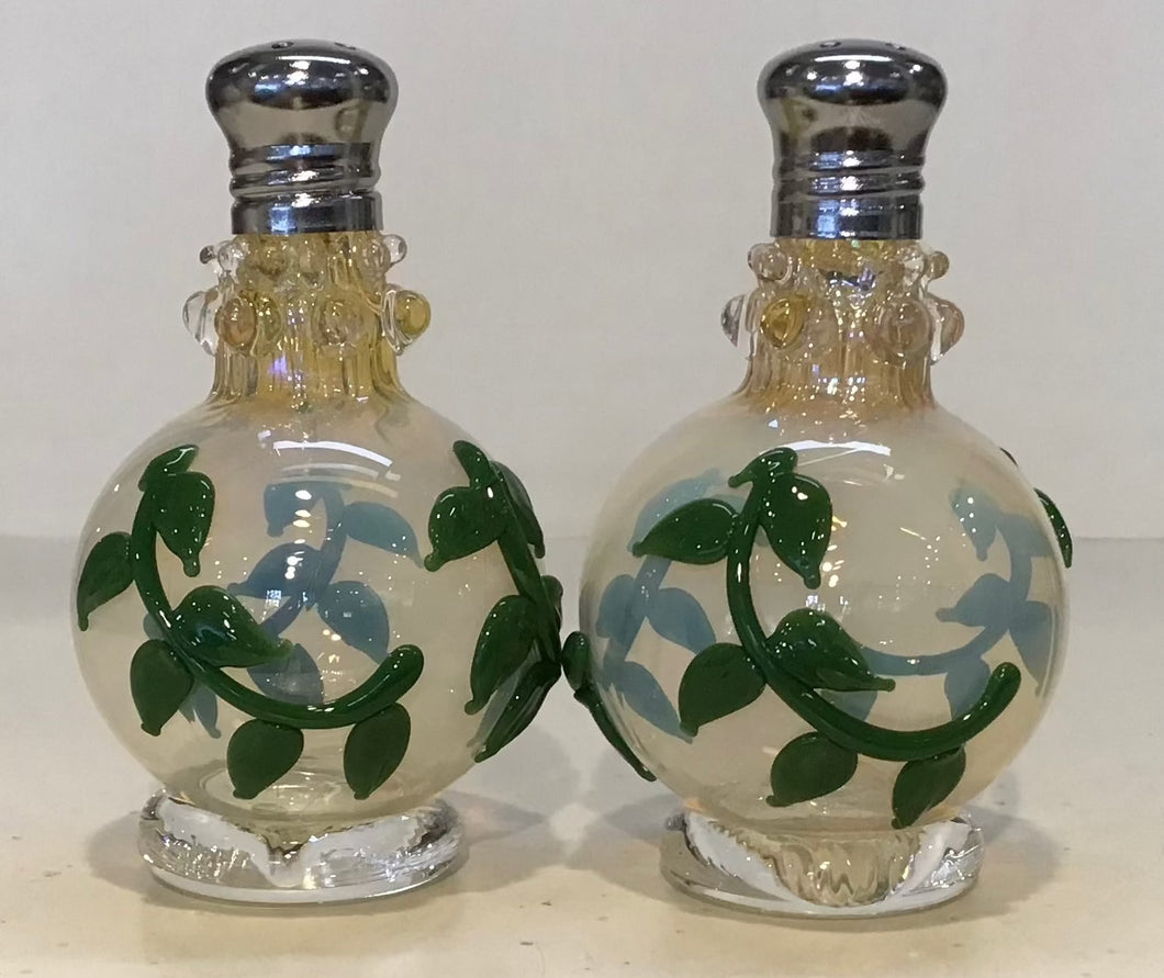 Hand Blown Salt & Pepper Shakers, Large (7 Styles)n