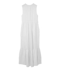 Load image into Gallery viewer, Cotton Gauze Virginie Dress, White
