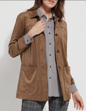 Load image into Gallery viewer, Lysse Abigail Vegan Suede Jacket, (Size Small)
