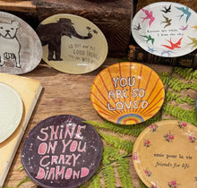 Load image into Gallery viewer, Mini Decoupage Plate, You Are So Loved, 4"
