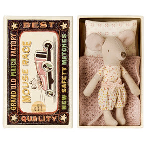 Maileg Mouse In Matchbox, Little Sister or Little Brother