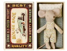 Load image into Gallery viewer, Maileg Mouse In Matchbox, Little Sister or Little Brother
