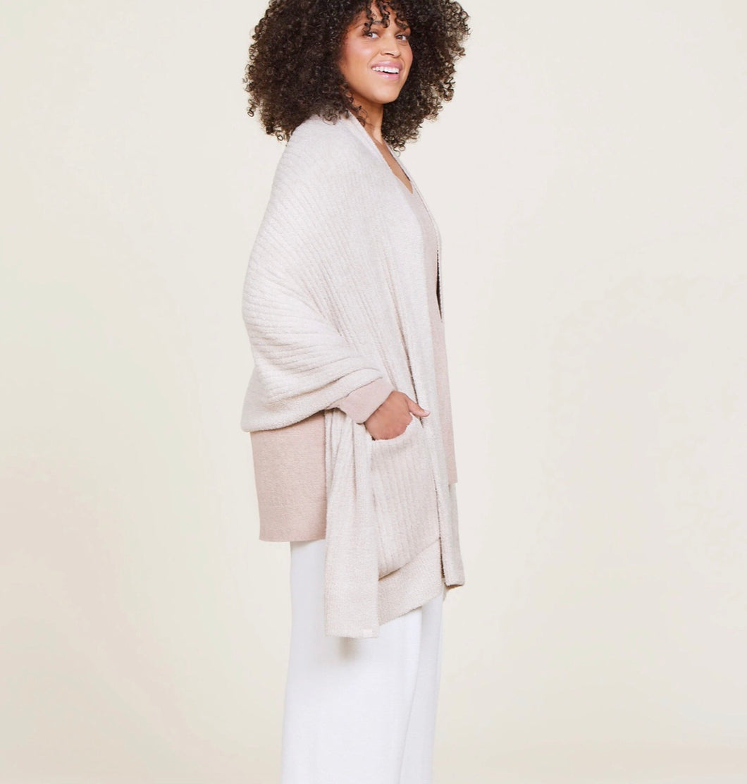 Barefoot Dreams CozyChic Lite Travel Shawl