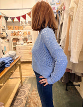 Load image into Gallery viewer, Wooden Ships Knits Levi Cardigan, Beach Sky
