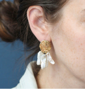 Emilie Shapiro Gardenia Earrings