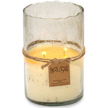 Load image into Gallery viewer, Himalayan Large Artisan Blown Glass Hurricane Candle, 2 Scents
