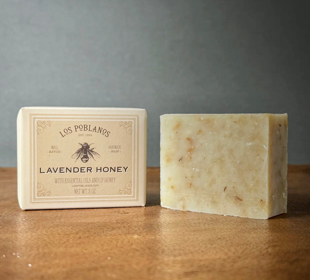 Lavender Honey Bar Soap by Los Poblanos Farm