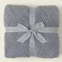 Load image into Gallery viewer, Barefoot Dreams CozyChic Diamond Weave Blanket (Moonbeam, Oyster, Carbon)
