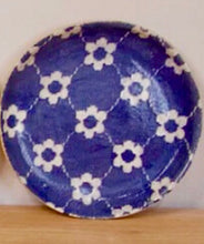 Load image into Gallery viewer, Terrafirma Ceramics Canape Plates,  Cobalt

