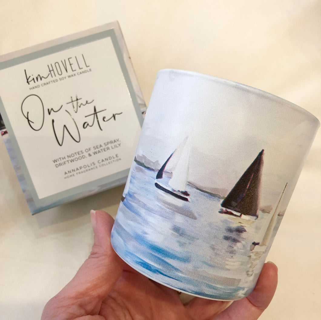 On the Water Boxed Candle