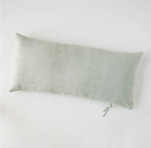 Load image into Gallery viewer, IN STOCK Bella Notte Linens Ines Throw Pillow, 16&quot; x 36&quot;, Eucalyptus
