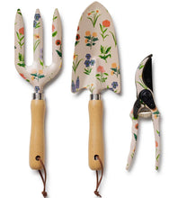 Load image into Gallery viewer, Rifle Paper Co. Garden Study Gardening Tool Set
