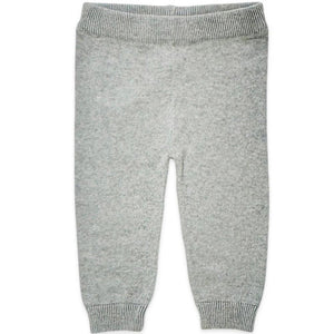 Sweater Knit Baby Legging Pants, Heather Grey