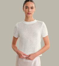 Load image into Gallery viewer, Rolled Edge Sweater Tee
