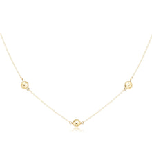 Load image into Gallery viewer, Enewton 17" Simplicity Choker, Gold (2mm, 4mm or 6mm Beads)
