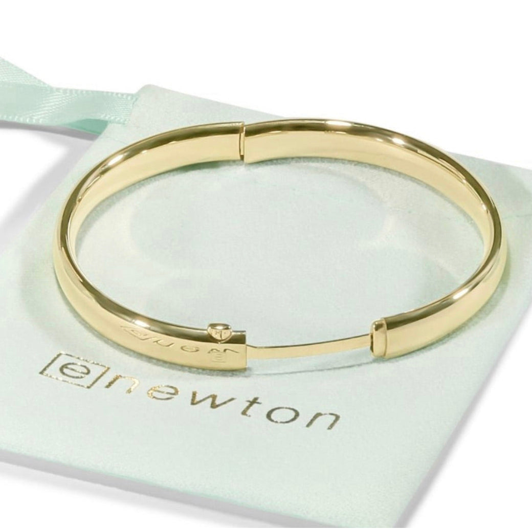 Enewton Cherish Gold Bangle Bracelet,  Medium