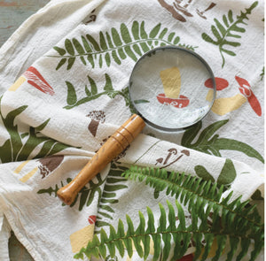 Herbal Cotton Kitchen Towels (9 Patterns)