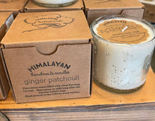 Load image into Gallery viewer, Himalayan Artisan Glass Tumbler Candle (Ginger Patchouli, Grapefruit Pine)
