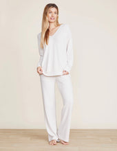 Load image into Gallery viewer, Barefoot Dreams CozyChic Ultra Lite V-Neck Hi Low Pullover, Almond
