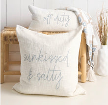 Load image into Gallery viewer, Sunkissed &amp; Salty Euro Pillow
