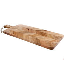 Load image into Gallery viewer, Herringbone Charcuterie Board
