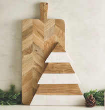 Load image into Gallery viewer, Herringbone Charcuterie Board
