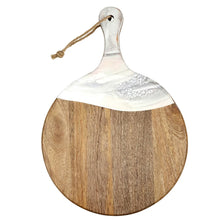 Load image into Gallery viewer, Large Wood + Enamel Glazed Board

