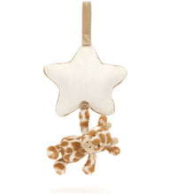 Load image into Gallery viewer, Jellycat Musical Pull, Bashful Giraffe
