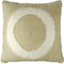 Load image into Gallery viewer, Stonewashed Linen &quot;O&quot; Pillow
