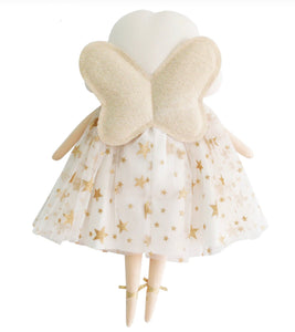 Alimrose Willow Fairy Doll, Ivory Gold Star