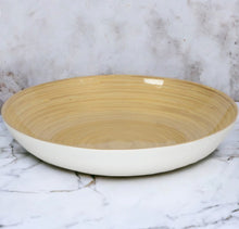 Load image into Gallery viewer, Bamboo Fruit Bowl (Caramel, Dark Green)
