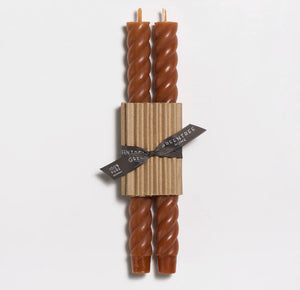 Greentree Home Rope Taper Candles, Pair (5 Colors)