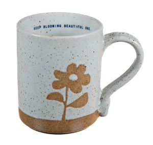 Happy Stoneware Quote Mug, 8 Styles