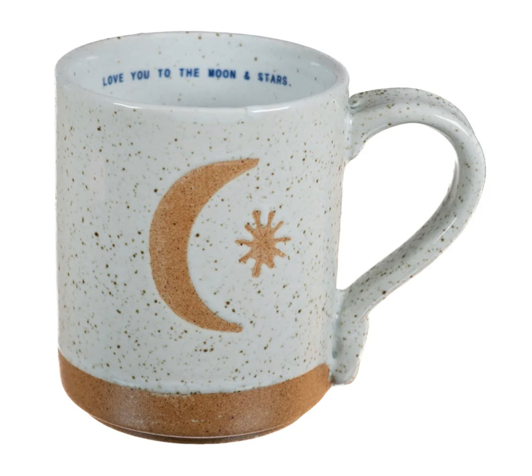 Happy Stoneware Quote Mug, 8 Styles