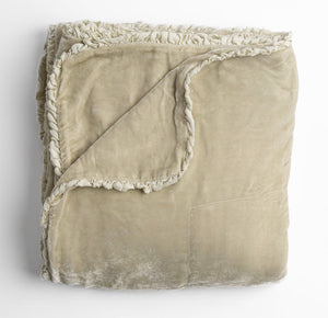 Bella Notte Linens Carmen Blanket (Bed End Blanket, Throw Blanket)
