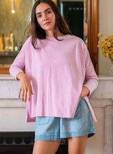 Load image into Gallery viewer, MerSea Catalina Slub Tee, Sunset Pink
