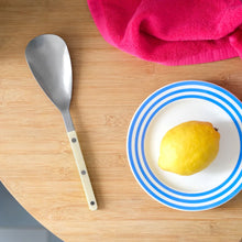 Load image into Gallery viewer, Sabre Paris Bistro Rice Spoon (Ivory, Navy, Grey)
