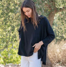 Load image into Gallery viewer, MerSea Catalina Slub Tee, Black
